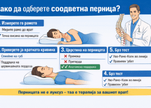 Како да се одбере соодветна перница?
