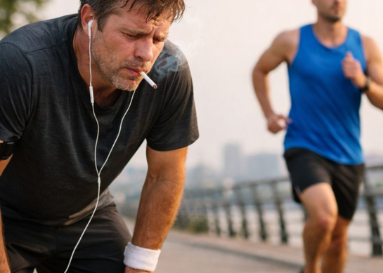 Влијанието на пушењето врз физичката кондиција