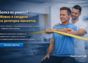 Синдром на ротаторна манжетна – вежби и физиотерапевтски третман