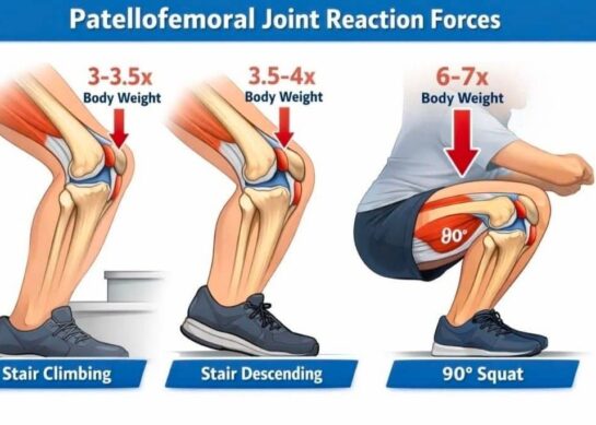 Оптоварување на коленото при секојдневни активности