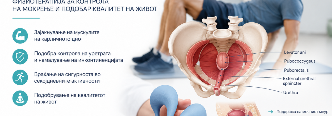 вежби после простатектомија – клучна физиотерапија за враќање на контрола на мокрење