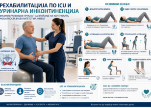 Рехабилитација по интензивна нега (ICU) и уринарна инконтиненција: физиотерапевтски пристап
