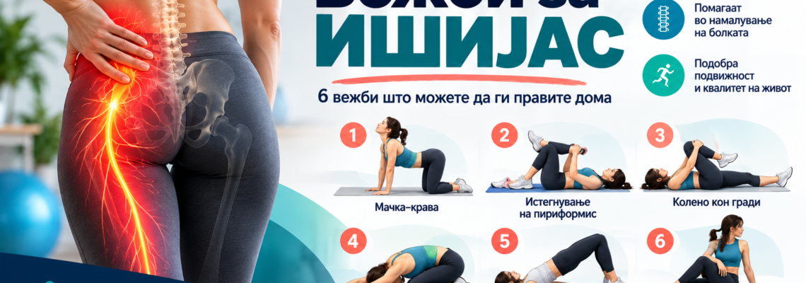 Вежби за ишијас: практични совети за вежбање дома
